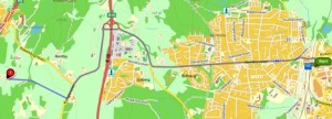 Pil fra Ski sentrum
